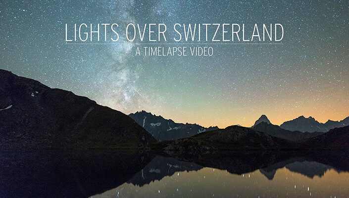 Lights over Switzerland